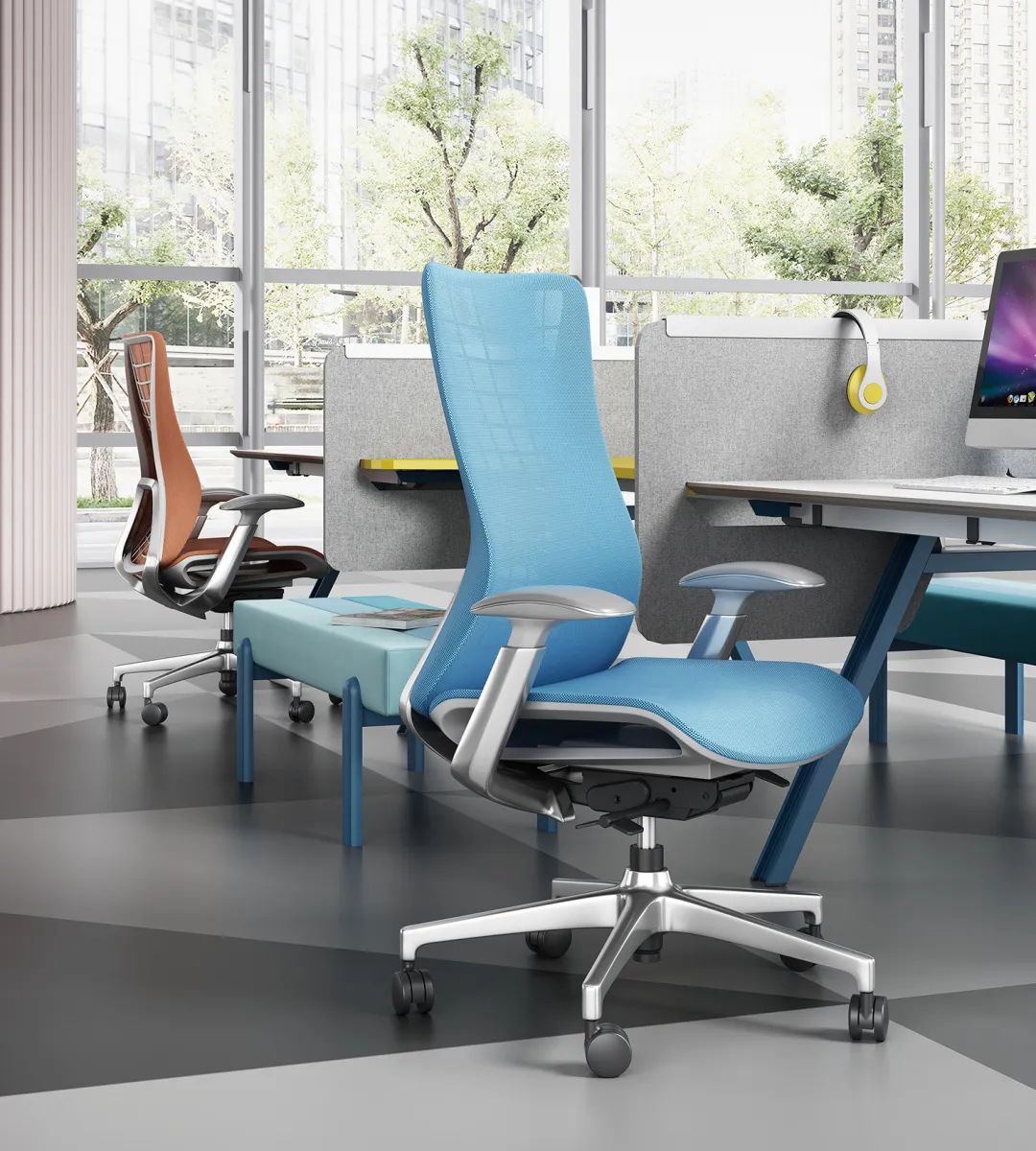 MESH CHAIR 網(wǎng)椅系列 丨突破常規(guī)設(shè)計(jì)，探索未來辦公(圖9)